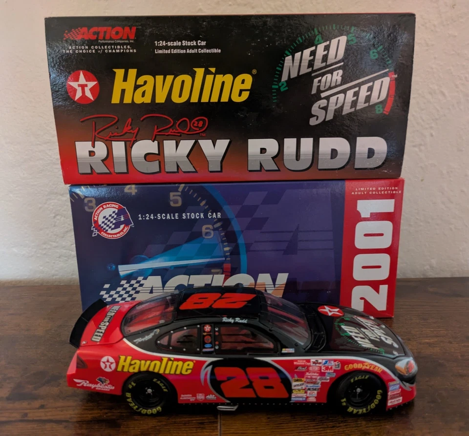 Ricky Rudd #28 Texaco Havoline/Need For Speed 2001 Ford Taurus Nascar Model  - Image 1 of 4