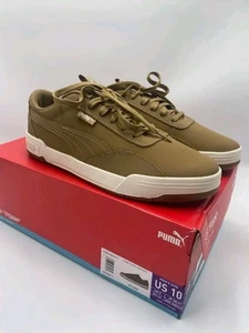 PUMA Men's Skate Sneakers Shoes Leather Soft Foam US 10 Brown - Picture 1 of 7
