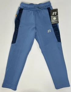 Russell Boys' Scuba Knit Athletic Pants Youth Joggers Dri-Power 360 Size XS NWT - Picture 1 of 12