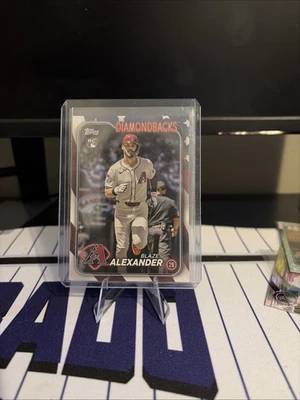 2024 Topps Update Series - Blaze Alexander #US197 Independence Day /76 (RC) - Image 1 of 2