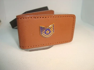 Зажим для денег ВВС США E-6 ранг BUCHANAN'S DELUXE искусственная кожа магнитный зажим - Изображение 1 из 4