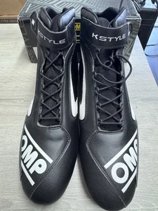 OMP Unisex-Adulto KS-1 Zapatos (Negro/Blanco, Talla 47 EU, 13 US) - NUEVOS - Imagen 1 de 7