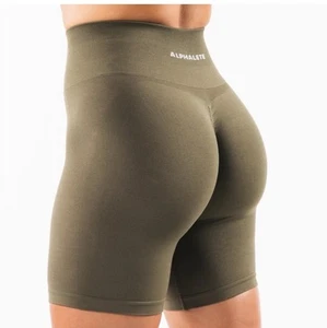 leggings donna corto alphalete M verde oliva - Foto 1 di 10