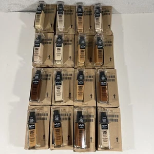 Lot of 32 NYX Professional Makeup Cant Stop Wont Stop Full Coverage Foundations - Picture 1 of 11