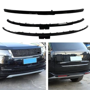 3PCS Black Front Rear Body Molding Strip Trim For LR Range Rover L460 2023-2025 - Picture 1 of 13