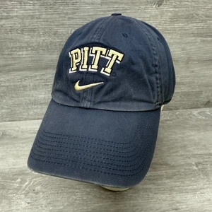 Pitt Panthers Hat Cap Men’s Navy Blue Strapback NCAA Football Dad Heritage 86 - Picture 1 of 6