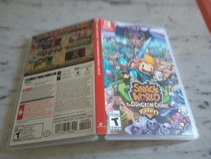 EMPTY Case!- Snack World Dungeon crawl Gold Nintendo switch-EMPTY - Picture 1 of 2