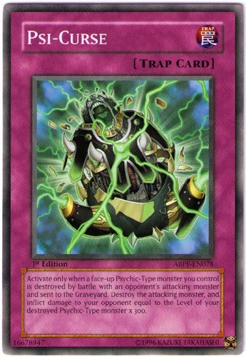 Psi-Curse - ABPF-EN078 - Common - Unlimited Edition Lightly Played Absolute Powe - Image 1 of 1