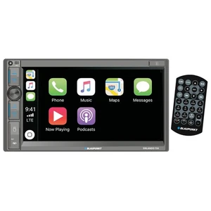 BLAUPUNKT ORLANDO 750 6.9" TOUCHSCREEN 2-DIN RECEIVER APPLE CARPLAY ANDROID AUTO - Picture 1 of 4