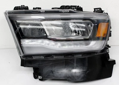 Faro LED del lado izquierdo del conductor OEM para camioneta Ram 1500 (nuevo) cromado 68316083AH Foto 1 de 4