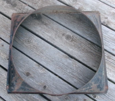 Cubierta de ventilador de camioneta Ford 1953 1956 vintage F100 F250 F350 pátina Foto 1 de 4