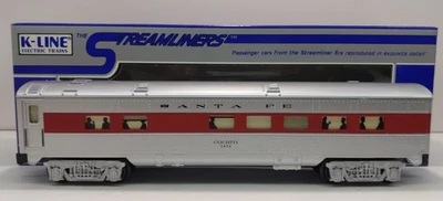 K-Line K4530-1474 O Santa Fe "Cochiti" 12.5" Streamliner Diner Car #1474 LN/Box - Image 1 of 3