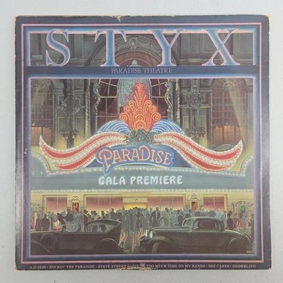 Styx - Paradise Theatre - 1981 Vinyl LP - A&M SP-3719 - Image 1 of 4