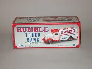 1993 HUMBLE AVIATION BENZIN TRUCK BANK 1. IN EINER SERIE CHINA NEUWERTIG - Bild 1 von 6