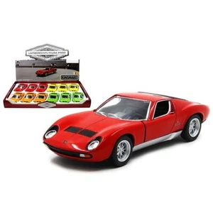 Kinsmart 1971 Lamborghini Miura P400 SV 1:34 auto giocattolo pressofusa KT5390D - Foto 1 di 1