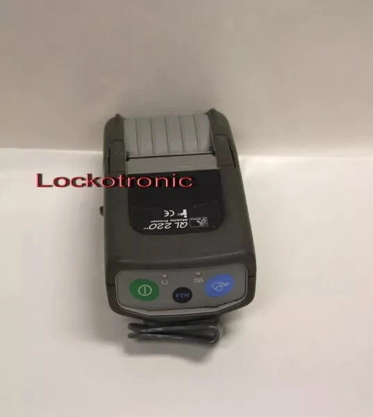 ZEBRA QL220 Q2B-MU2AV010-00 Mobile Thermal Label Printer Infrared - Image 1 of 1