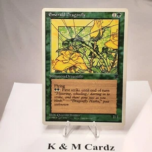 MTG - Chronicles - Emerald Dragonfly - Common - LP+ NM - Picture 1 of 3