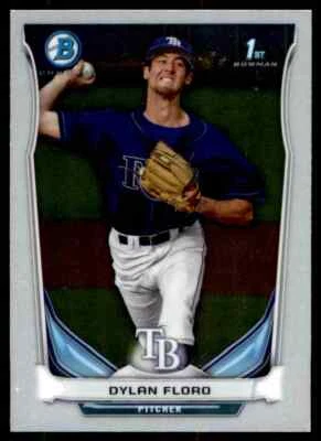 2014 Bowman Chrome Prospects Dylan Floro #BCP16 - Image 1 of 2