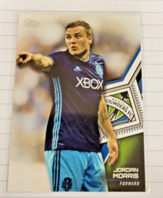 2018 Topps MLS Soccer Image Variation SP #160 Jordan Morris - Image 1 of 2