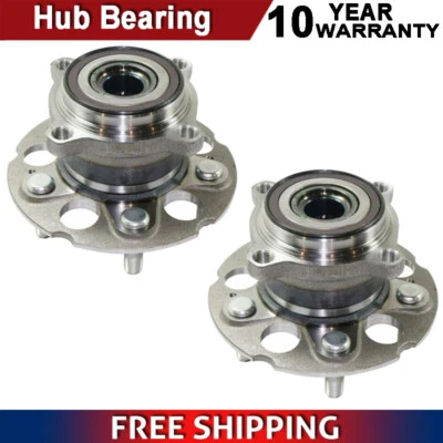 Par de cojinetes de cubo de rueda trasera AWD para Honda CR-V 2013-2015 2012-2016 Acura RDX Foto 1 de 4