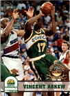1993-94 Hoops Fifth Anniversary Gold Basketball Card #407 Vincent Askew