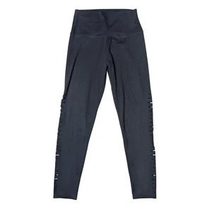 Aerie Black High Rise Ankle Side Panel Activewear Athletic Gym Women's Medium - Picture 1 of 6