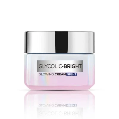 L'Oreal Paris Gllycalic Bright Glowing Night Cream with Gllycalic  50ml. - Image 1 of 4