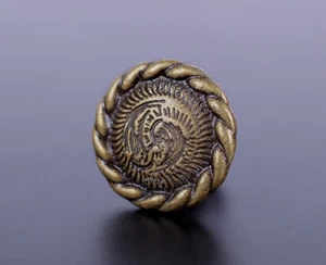 50PC 12MM Brass Rope Flower Conchos Leathercrafts Stud Rivet Tacks Decorative - Picture 1 of 12