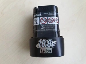 Makita Battery BL1013 1.3Ah 10.8V Only 80mm FedEx Priority Service - Picture 1 of 5