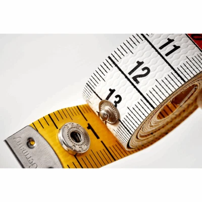 Professional Tailors Tape Measure with snap fastener. Sewing, crafts. 60 in/150 - Image 1 of 2