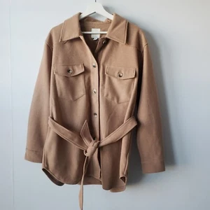 joie button up belted and pockted Shacket size M - Picture 1 of 6
