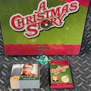 2024 CRYPTOZOIC A CHRISTMAS STORY 40TH ANN 72-CARD BASE SET +BINDER +B1 +WRAPPER - Picture 1 of 10