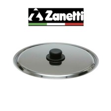 COPERCHIO IN ACCIAIO INOX UNIVERSALE CM 14 16 18 20 22 24 26 28 30 32 ZANETTI