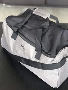 🆕💙💙HUGO BOSS  GREY OVERNIGHT DUFFLE HOLDALL GYM WEEKEND BAG *NEW - Picture 1 of 4