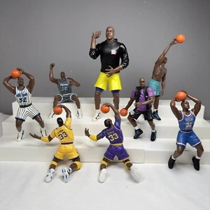 NBA SHAQUILLE O'NEAL Vintage Collectible Figures LOT 8 1993 LSU Orlando Magic - Picture 1 of 24