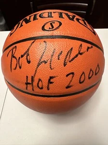 BOB McADOO Signed HOF 2000 Spalding Indoor/Outdoor Game Ball Series Basketball - Picture 1 of 2