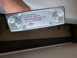 Scotty Cameron SUPER SELECT NEWPORT+ 34 in Right Handed Putter - Picture 1 of 17