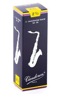 Cañas de saxofón tenor tradicional Vandoren - 5 por caja - Imagen 1 de 10