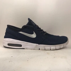 Nike Mens SB Stefan Janoski Max 631303-400 Blue Skateboard Shoes Sneaker Size 9 - Picture 1 of 8