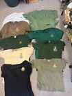 Job Lot Of 10 X British Army / Military Logo Personal T Tee Shirts Campaign A