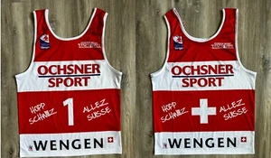 Ochsner Sport Swiss Chaleco de Esquí Camisa Entrenamiento Fis Esquí Copa Mundial Lauberhorn Wengen# - Imagen 1 de 4