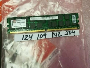 2GB PC2-5300R 240-Pin DDR2 SDRAM ECC Registered DDR2 667 1.8VOLT 128X4 RDIMM - Picture 1 of 1