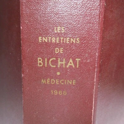 N24.34 Les entretiens de Bichat 1966 édition originale médecine science Paris - Photo 1/4
