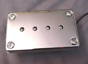 PASTILLA DE BAJO SIDEWINDER ESTILO VINTAGE - CROMADA 4 CUERDAS - Imagen 1 de 4