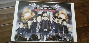 2019 SDCC WONDERCON EXCLUSIVE BOB'S BURGERS THE EXPANDABLES POSTER GENE TEDDY - Picture 1 of 1
