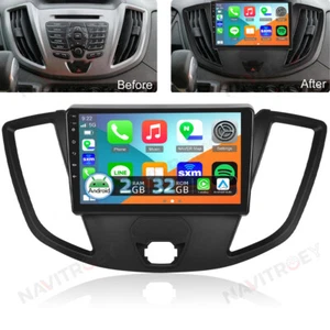 Radio estéreo GPS CarPlay Android 13 para automóvil para Ford Transit 150 250 350 2015-2019 - Imagen 1 de 23