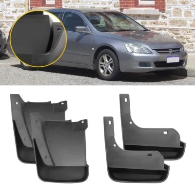 4* For Honda Accord 2003-2007 Sedan Front Rear Mud Flaps Set Splash Guards Parts - Image 1 of 4