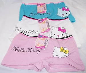 Hello Kitty Panties, 3 Pairs Girls 22-26in Waist, Cotton by Baiqimei - Picture 1 of 2
