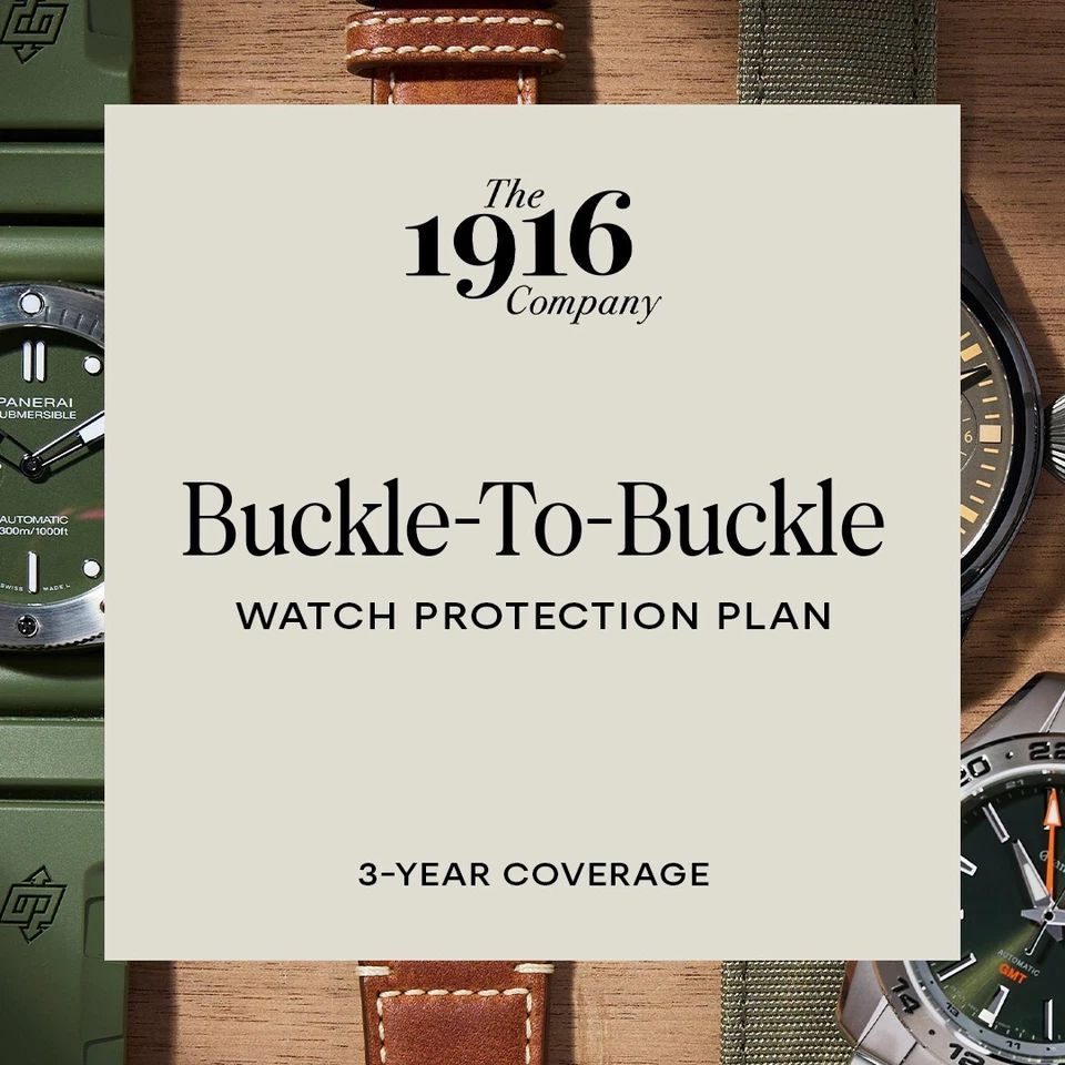 The 1916 Company Buckle to Buckle 3-Year Warranty Watches From $2000 - $2499.99 - Image 1 of 1