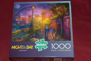 Juego Buffalo 1000m Pieza Noche y Día "LONDON RAIN" Puzzle Completo - Imagen 1 de 3